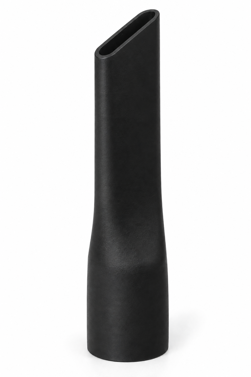 Angled crevice nozzle in black, shown on a white background